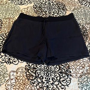 Talbots Navy Linen Shorts
